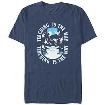 Big & Tall Star Wars The Mandalorian Grogu Teaching Is The Way Graphic Tee