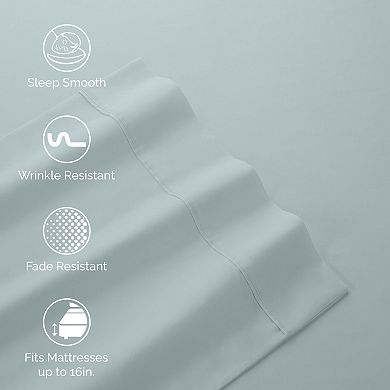 Martex 400 Thread Count Solid Sateen Sheet Set