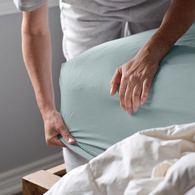 Martex 400 Thread Count Solid Sateen Sheet Set