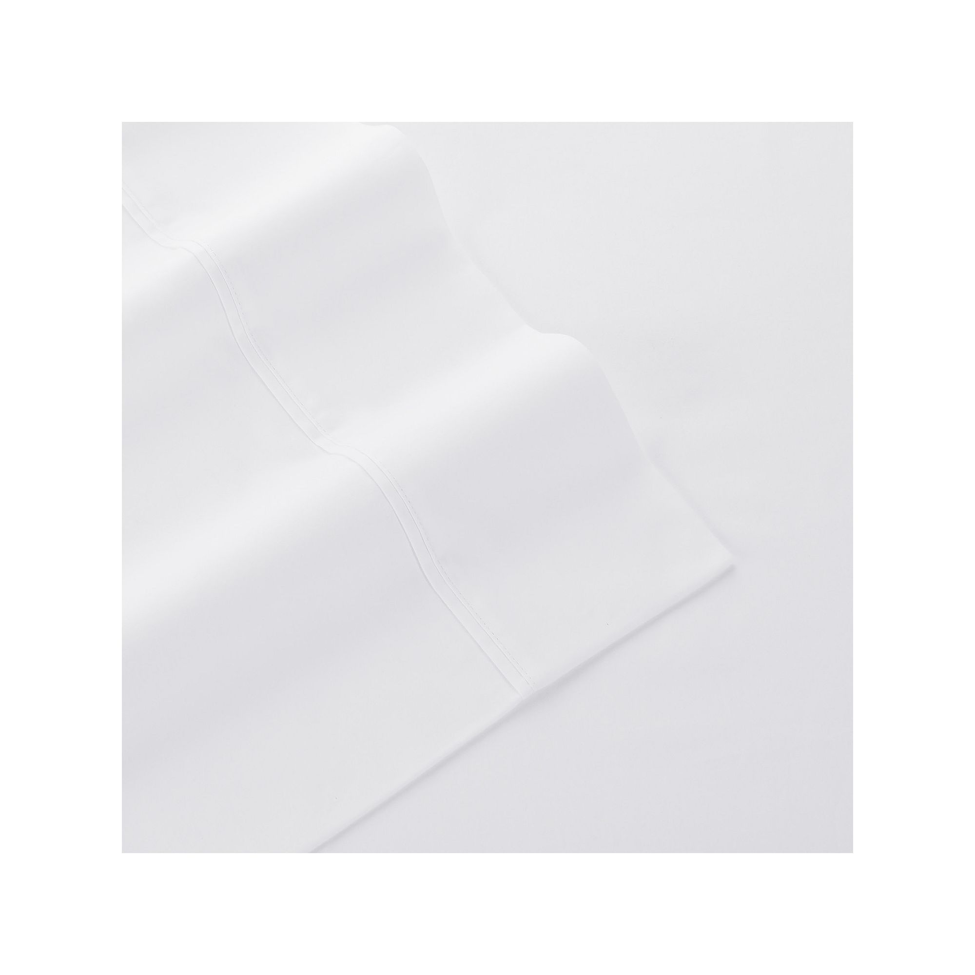 Martex 400 Thread Count Sateen Sheet Set, White