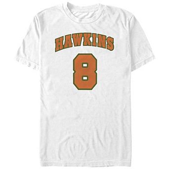 Big & Tall Stranger Things Hawkins 8 Graphic Tee