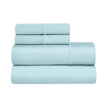 SUPERIOR Embroidered Egyptian Cotton 650 Thread Count Deep Pocket Sheet Set