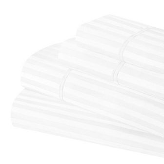 SUPERIOR Egyptian Cotton 600 Thread Count Stripe Deep Pocket Sheet Set