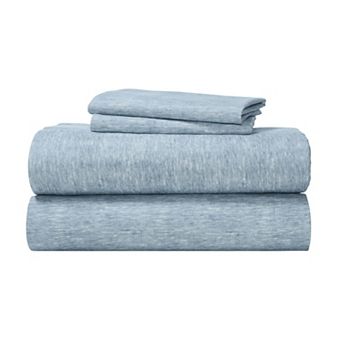 SUPERIOR Melange Flannel Cotton Two Toned Textured Deep Pocket Sheet Set