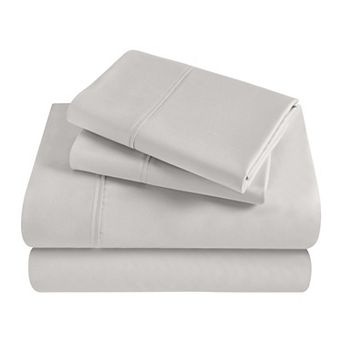 SUPERIOR Modal 400 Thread Count Lightweight Cooling Solid Deep Pocket Sheet Set