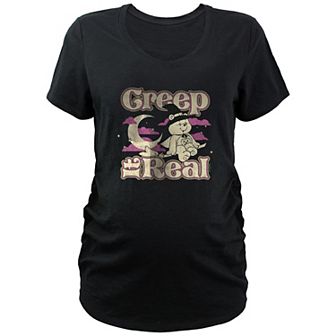 Maternity Care Bears Creep It Real Graphic Tee