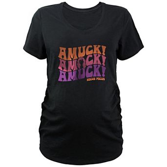 Disney's Hocus Pocus Amuck Amuck Amuck Maternity Graphic Tee