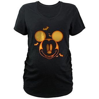 Disney's Mickey Mouse Halloween Style Maternity Graphic Tee