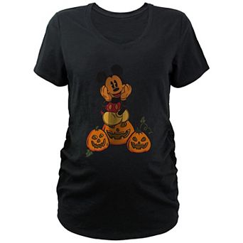 Disney's Mickey Mouse Pumpkin Patch Maternity Graphic Tee