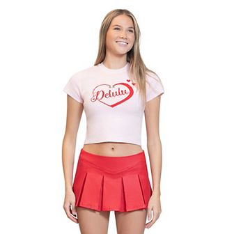 Juniors' madden girl Delulu Jacquard Crewneck Sweater