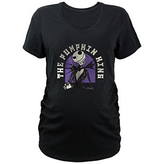 Disney's The Nightmare Before Christmas Jack Skellington The Pumpkin King Maternity Graphic Tee
