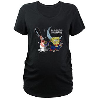 Maternity Nickelodeon SpongeBob SquarePants Halloween Buddies Graphic Tee