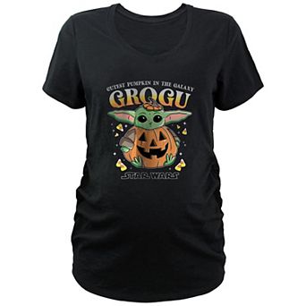 Maternity Star Wars The Mandalorian Grogu Cutest Pumpkin In The Galaxy Graphic Tee