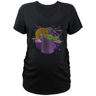 Maternity Star Wars The Mandalorian Halloween The Child Graphic Tee