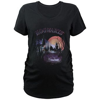 Maternity Harry Potter Spooky Hogwarts Graphic Tee
