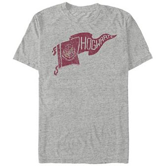 Big & Tall Harry Potter Hogwarts Pennant Graphic Tee