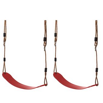 Outdoor Playground Kids Heavy Duty Swing Seat, Eva Belt Swing With Rope For All Ages