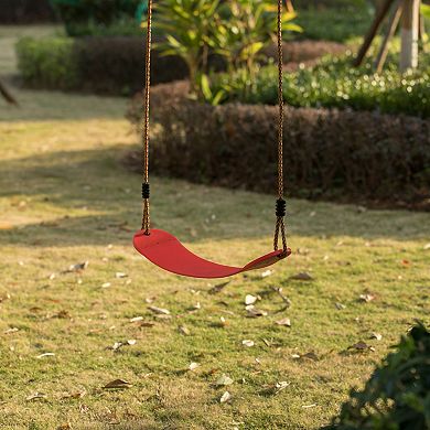 Outdoor Playground Kids Heavy Duty Swing Seat, Eva Belt Swing With Rope For All Ages