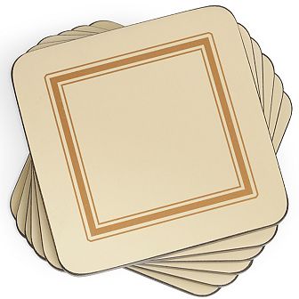 Pimpernel Classic Coasters, Set Of 6