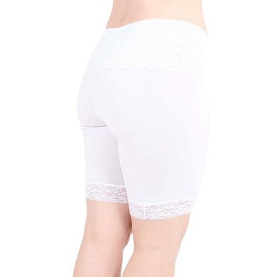 Full Coverage Lace Anti Thigh Chafing Slipshort