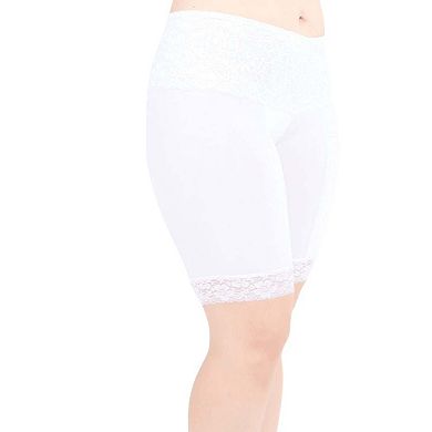 Full Coverage Lace Anti Thigh Chafing Slipshort