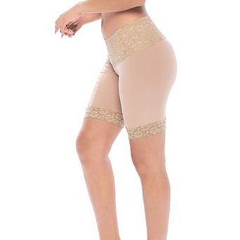 Full Coverage Lace Anti Thigh Chafing Slipshort