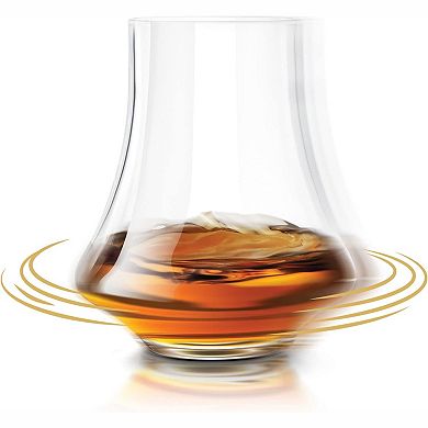 Final Touch Revolve Roll & Spin Spirits Tasting Glass