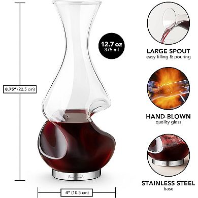 Final Touch Conundrum Aerator Wine Decanter
