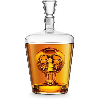 Final Touch Glass Brain Freeze Decanter