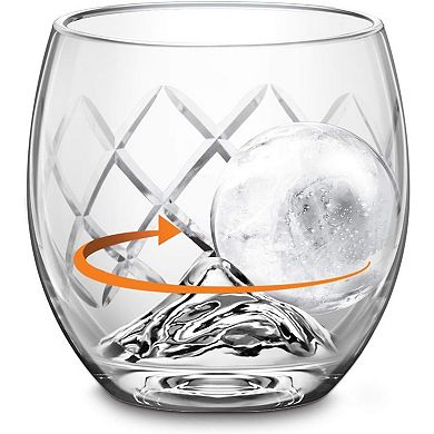 Final Touch Hand-etched On The Rock Glass 5 Piece Set