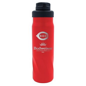 WinCraft Cincinnati Reds 2024 MLB x Budweiser 20oz. Morgan Water Bottle