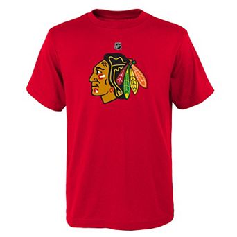 Youth Red Chicago Blackhawks Primary Logo T-Shirt