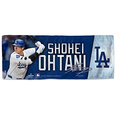 WinCraft Shohei Ohtani Los Angeles Dodgers 12” x 30” Double-Sided Cooling Towel