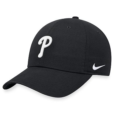 Men s Nike Black Philadelphia Phillies Club Adjustable Hat