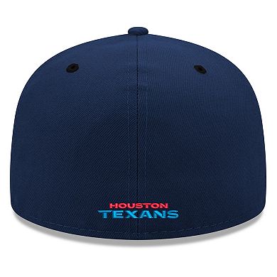 Men's New Era Navy Houston Texans Omaha 59FIFTY Fitted Hat