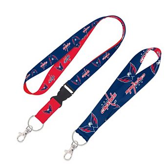 WinCraft Washington Capitals 2-Pack Lanyard with Detachable Buckle & Key Strap Set