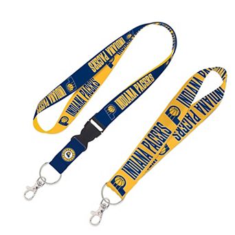 WinCraft Indiana Pacers 2-Pack Lanyard with Detachable Buckle & Key Strap Set