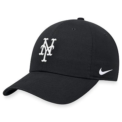 Men's Nike Black New York Mets Club Adjustable Hat