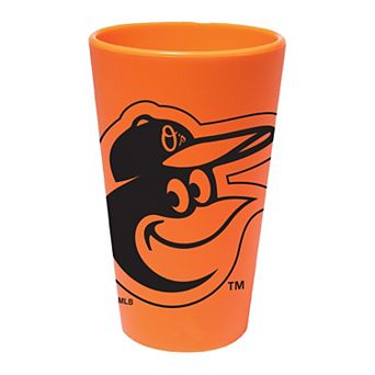 WinCraft Baltimore Orioles 16oz. Team Color Silicone Pint Glass