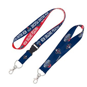 WinCraft New Orleans Pelicans 2-Pack Lanyard with Detachable Buckle & Key Strap Set