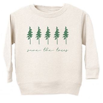 Save The Trees Toddler Graphic Sweatshirt