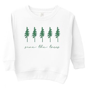 Save The Trees Toddler Graphic Sweatshirt