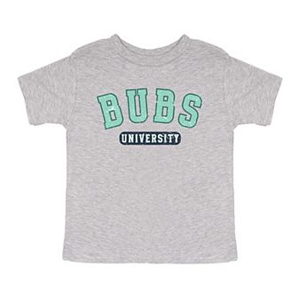 Bubs University Toddler Short Sleeve Graphic Tee