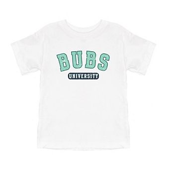 Bubs University Toddler Short Sleeve Graphic Tee