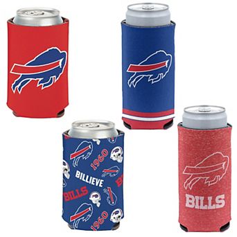 WinCraft Buffalo Bills Slim & 12oz. Can Cooler 4-Pack Set