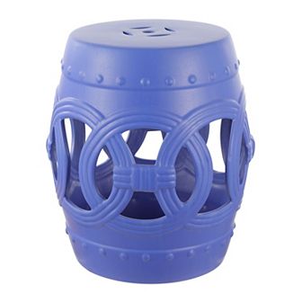 Lucky Chinese Ceramic Drum Garden Stool