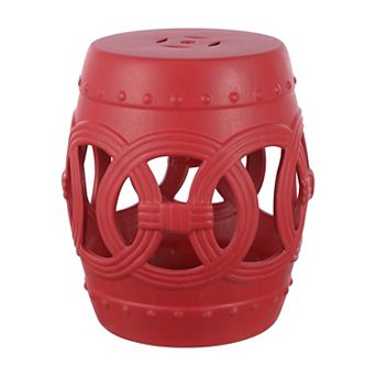 Lucky Chinese Ceramic Drum Garden Stool