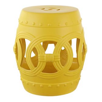 Lucky Chinese Ceramic Drum Garden Stool