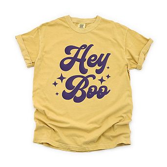 Hey Boo Stars Garment Dyed Tees