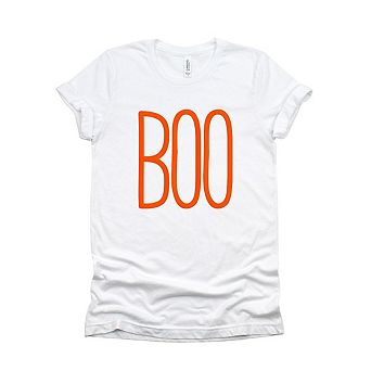 Boo Word Short Sleeve Graphic Tee